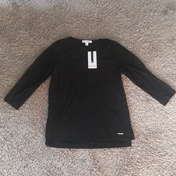 Nine West Black Top - Picture 3 of 6